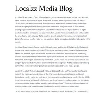 Localzz Media Blog